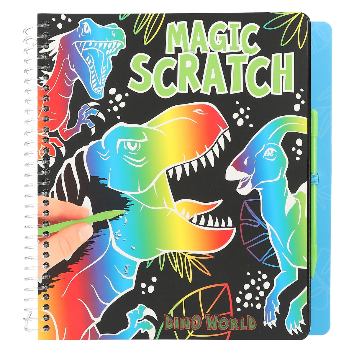 Fabulous Gifts Dino World Magic-Scratch Book by Weirs of Baggot Street