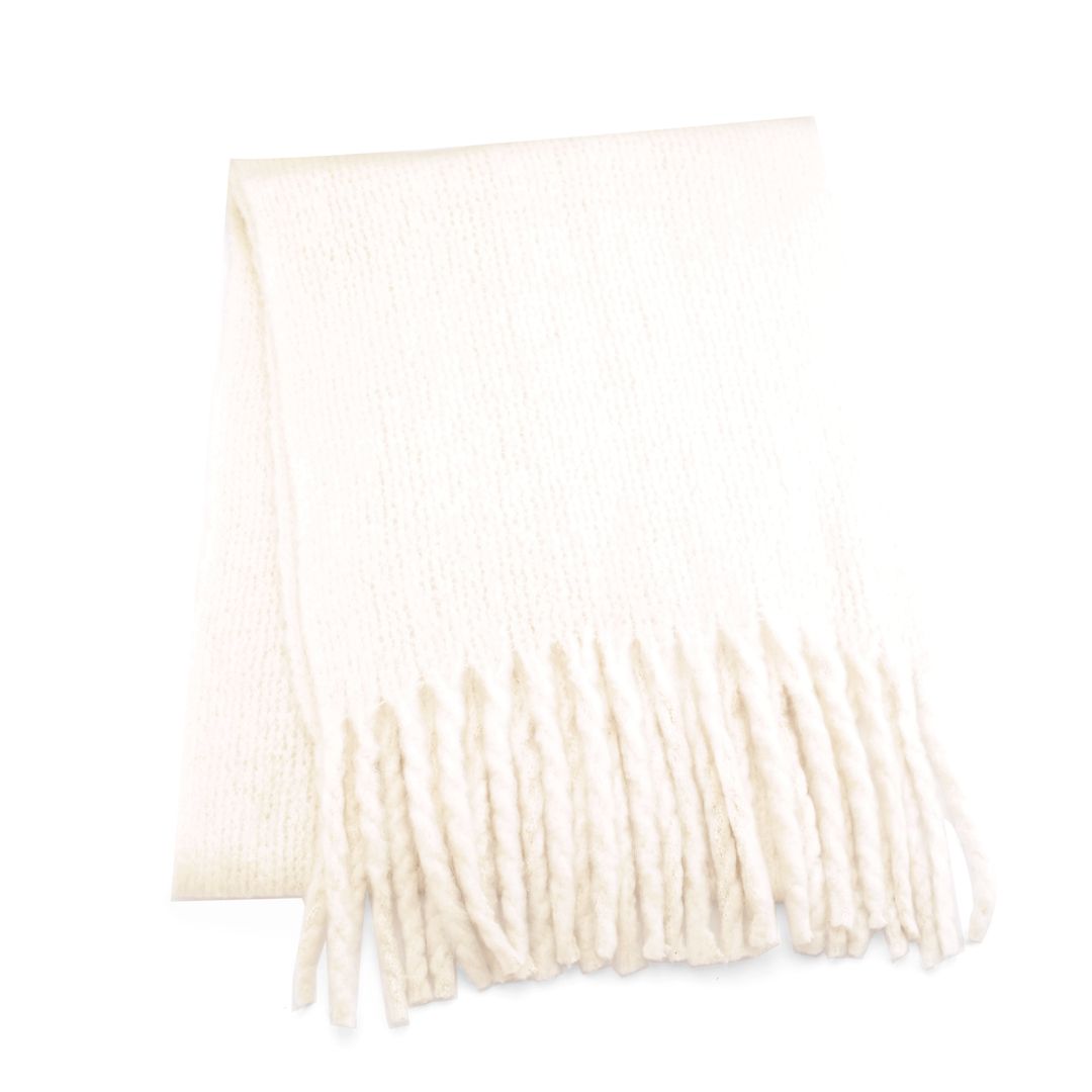 Fabulous Gifts Fashion Plain Scarf Cream by Weirs of Baggot Street