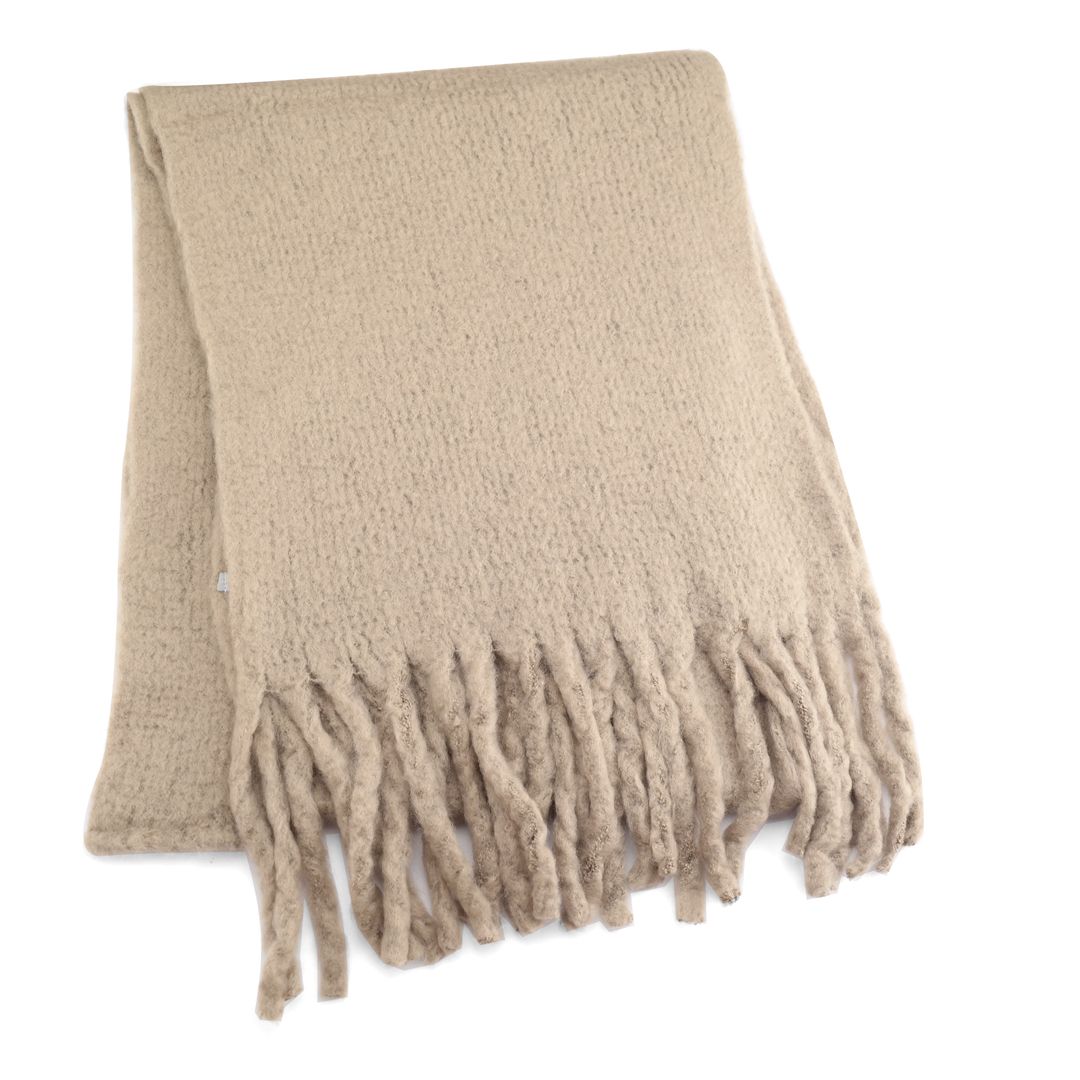 Fabulous Gifts Fashion Plain Scarf Mushroom by Weirs of Baggot Street