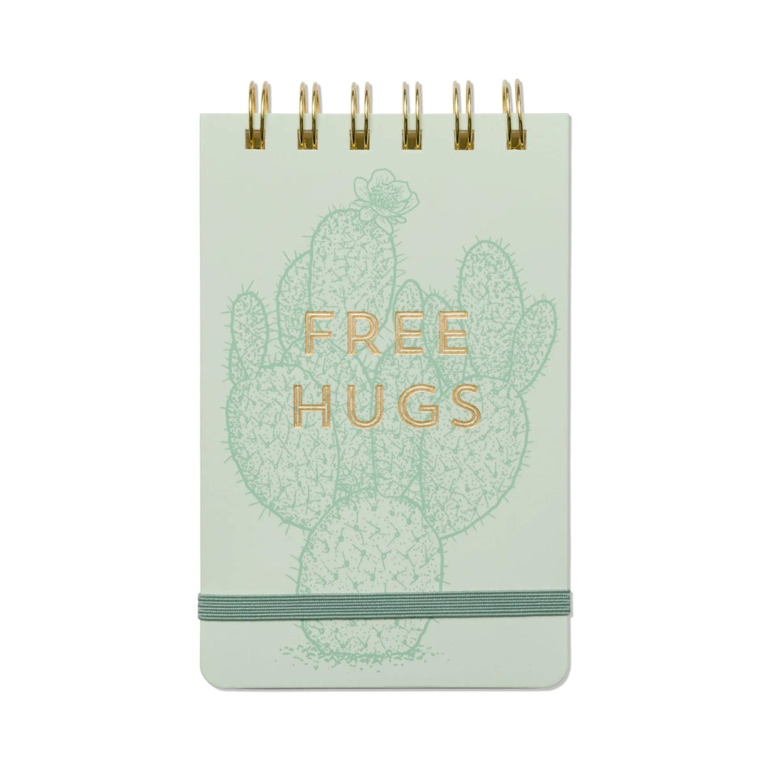 Fabulous Gifts Gentlemens Hardware Vintage Sass Twin Wire Notepad - Free Hugs by Weirs of Baggot Street