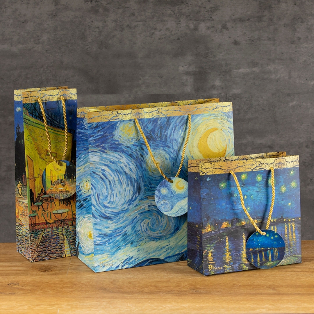 Fabulous Gifts Gift Bag Large - Van Gogh - Starry Night by Weirs of Baggot Street