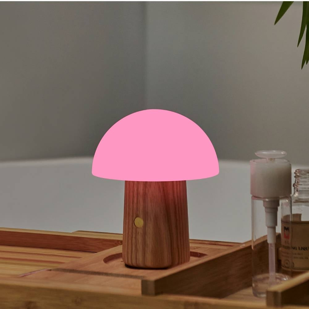 Fabulous Gifts Gingko Design Super Mini Alice Mushroom Lamp White Ash by Weirs of Baggot Street