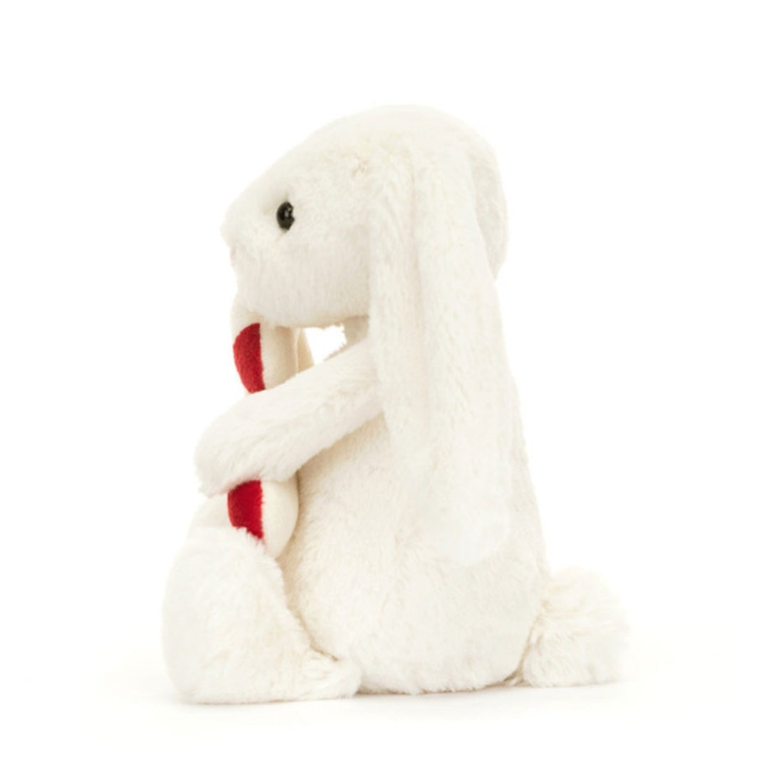 Fabulous Gifts Jellycat Bashful Bunny With Candy Cane  by Weirs of Baggot Street