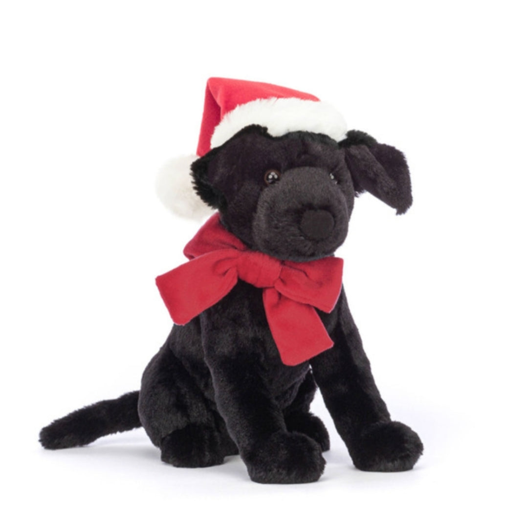 Fabulous Gifts Jellycat Winter Warmer Pippa Black Labrador  by Weirs of Baggot Street