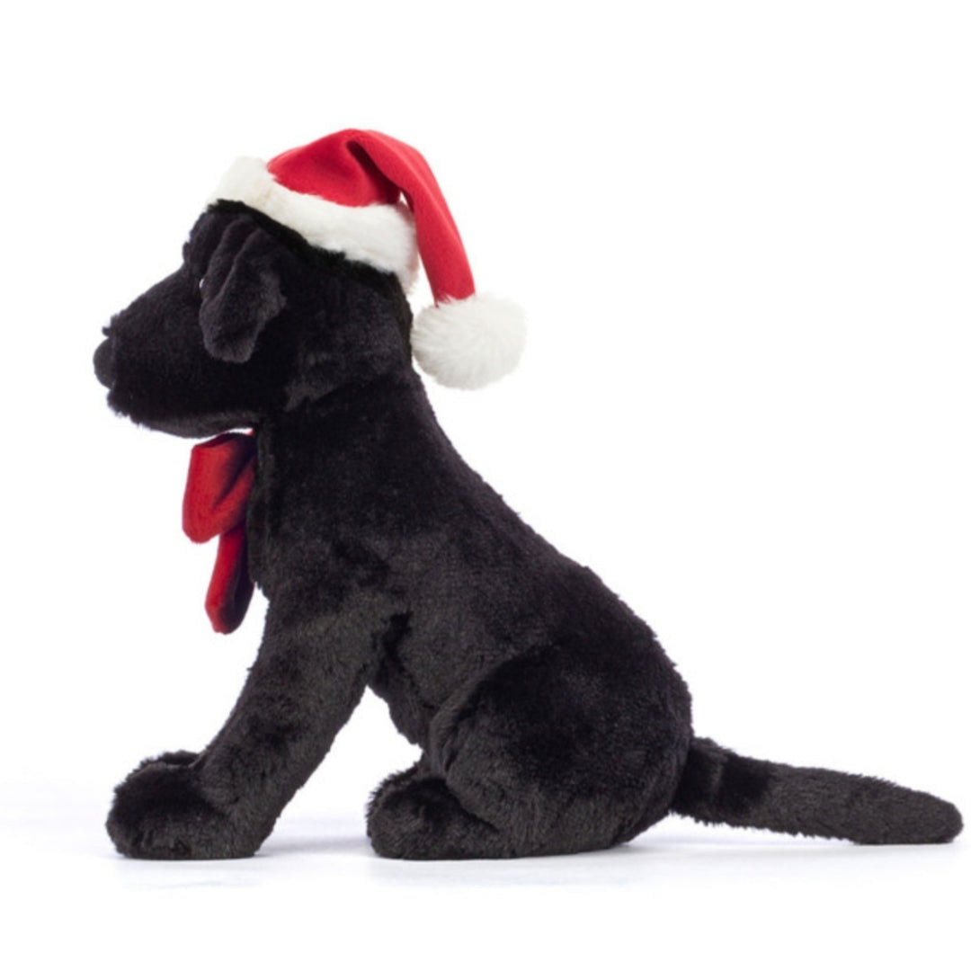 Fabulous Gifts Jellycat Winter Warmer Pippa Black Labrador  by Weirs of Baggot Street