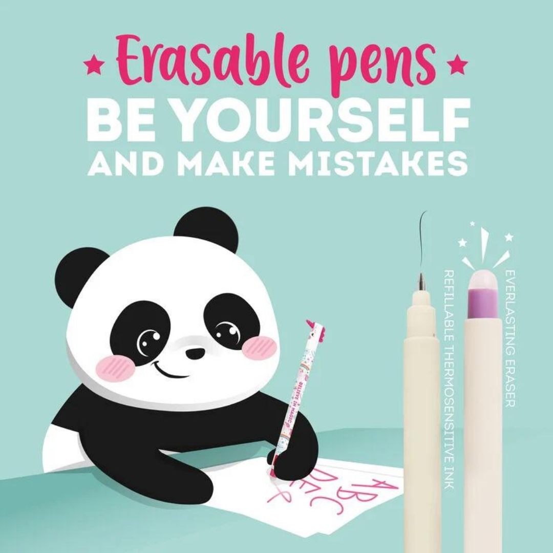 Fabulous Gifts Legami Stationery Legami Erasable Gel Pen Kitty Black by Weirs of Baggot Street