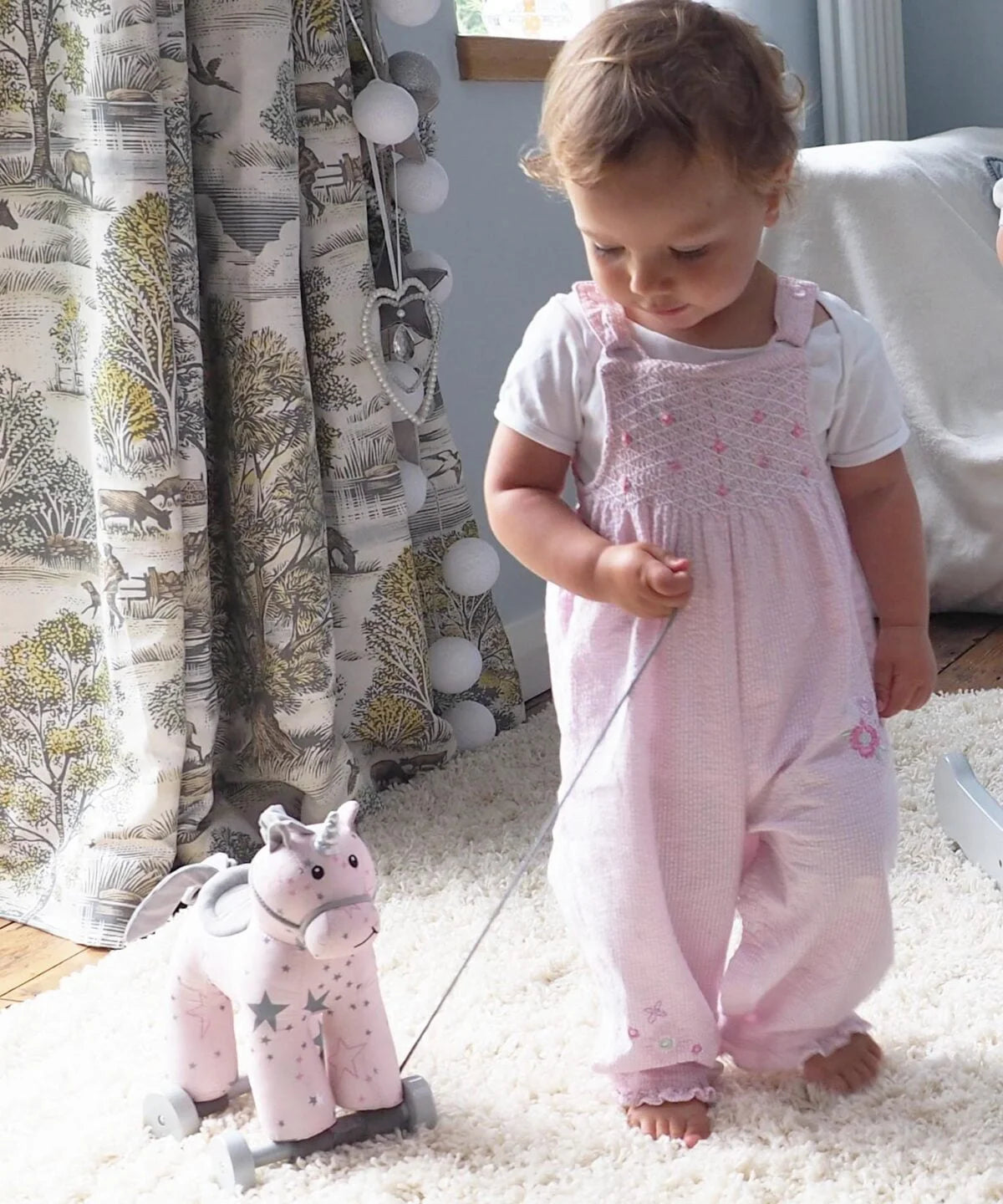 Fabulous Gifts Little Bird Told Me Celeste Unicorn Pull Along Toy by Weirs of Baggot Street