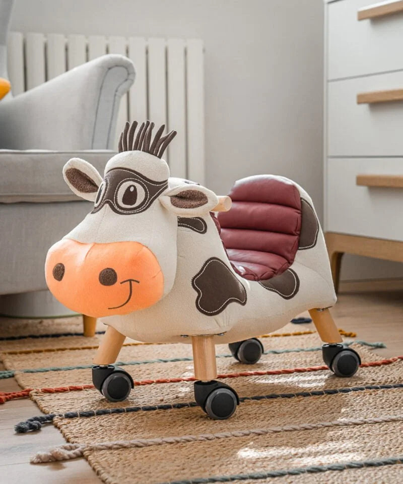 Fabulous Gifts Little Bird Told Me Moobert Cow Ride On Toy by Weirs of Baggot Street