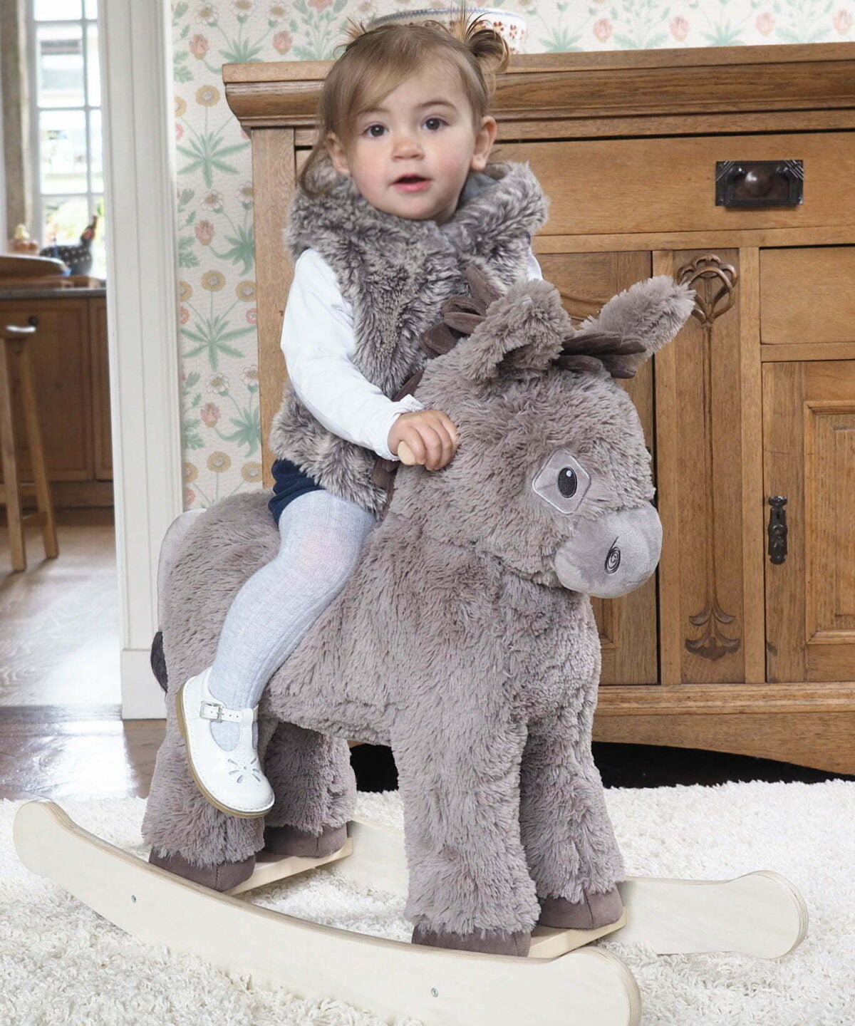 Fabulous Gifts Little Bird Told Me Norbert Rocking Donkey Ride On Toy (9m+) by Weirs of Baggot Street