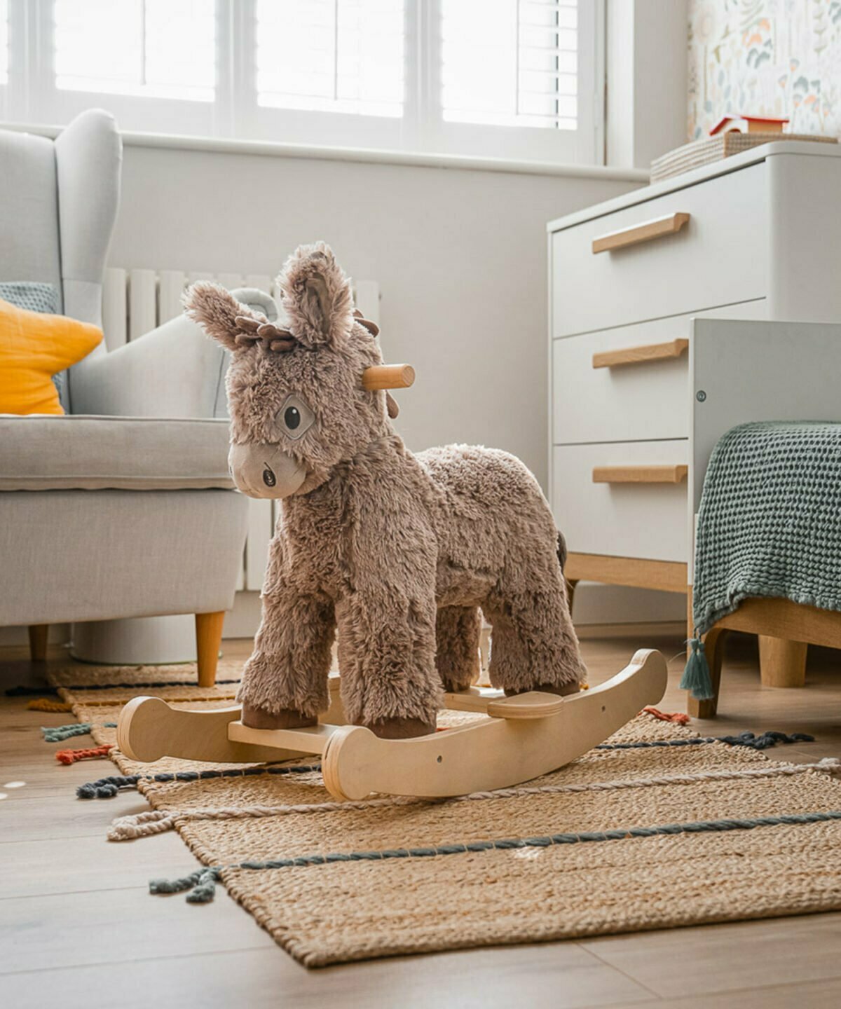 Fabulous Gifts Little Bird Told Me Norbert Rocking Donkey Ride On Toy (9m+) by Weirs of Baggot Street