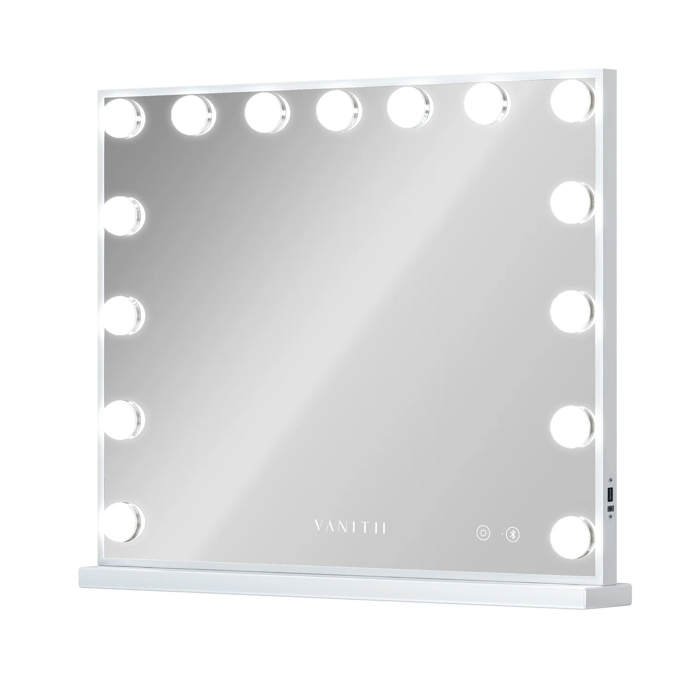 Fabulous Gifts Mary Hollywood Vanity Mirror with Bluetooth XXL - 15 Dimmable LED Bulbs by Weirs of Baggot Street