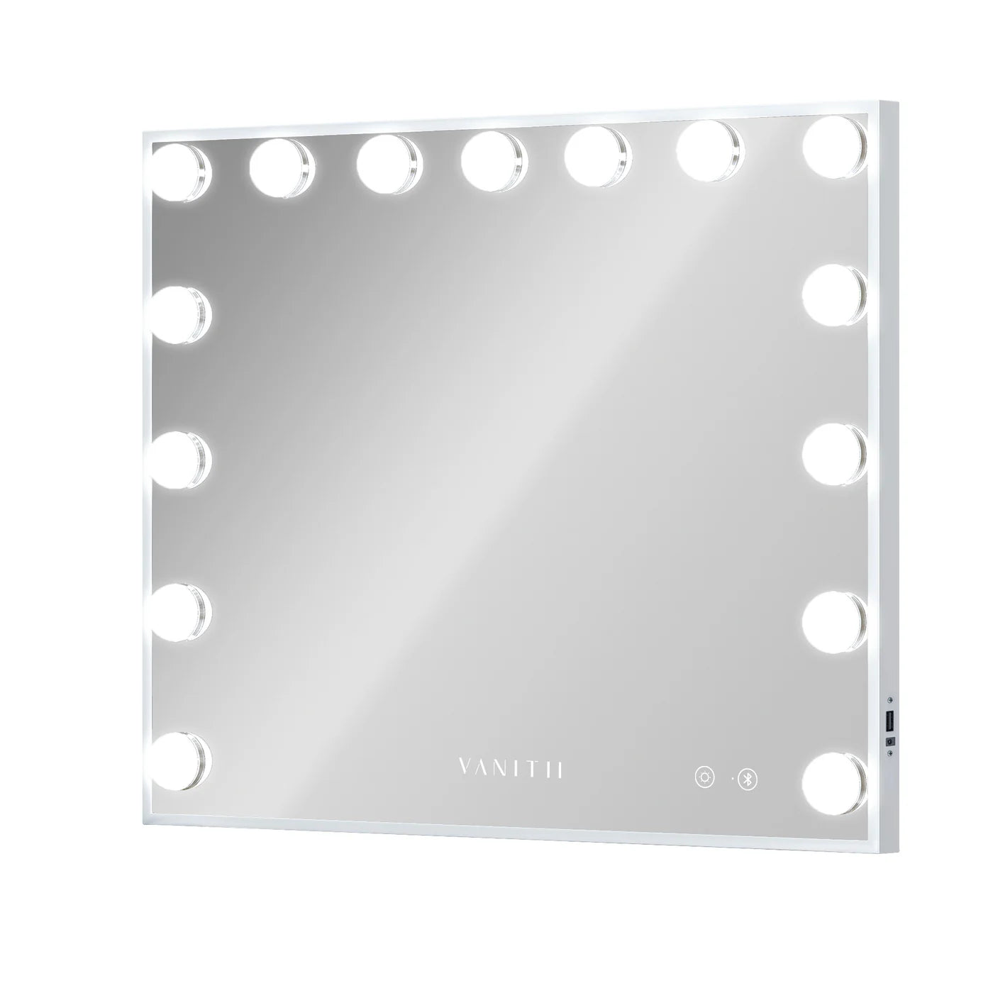 Fabulous Gifts Mary Hollywood Vanity Mirror with Bluetooth XXL - 15 Dimmable LED Bulbs by Weirs of Baggot Street