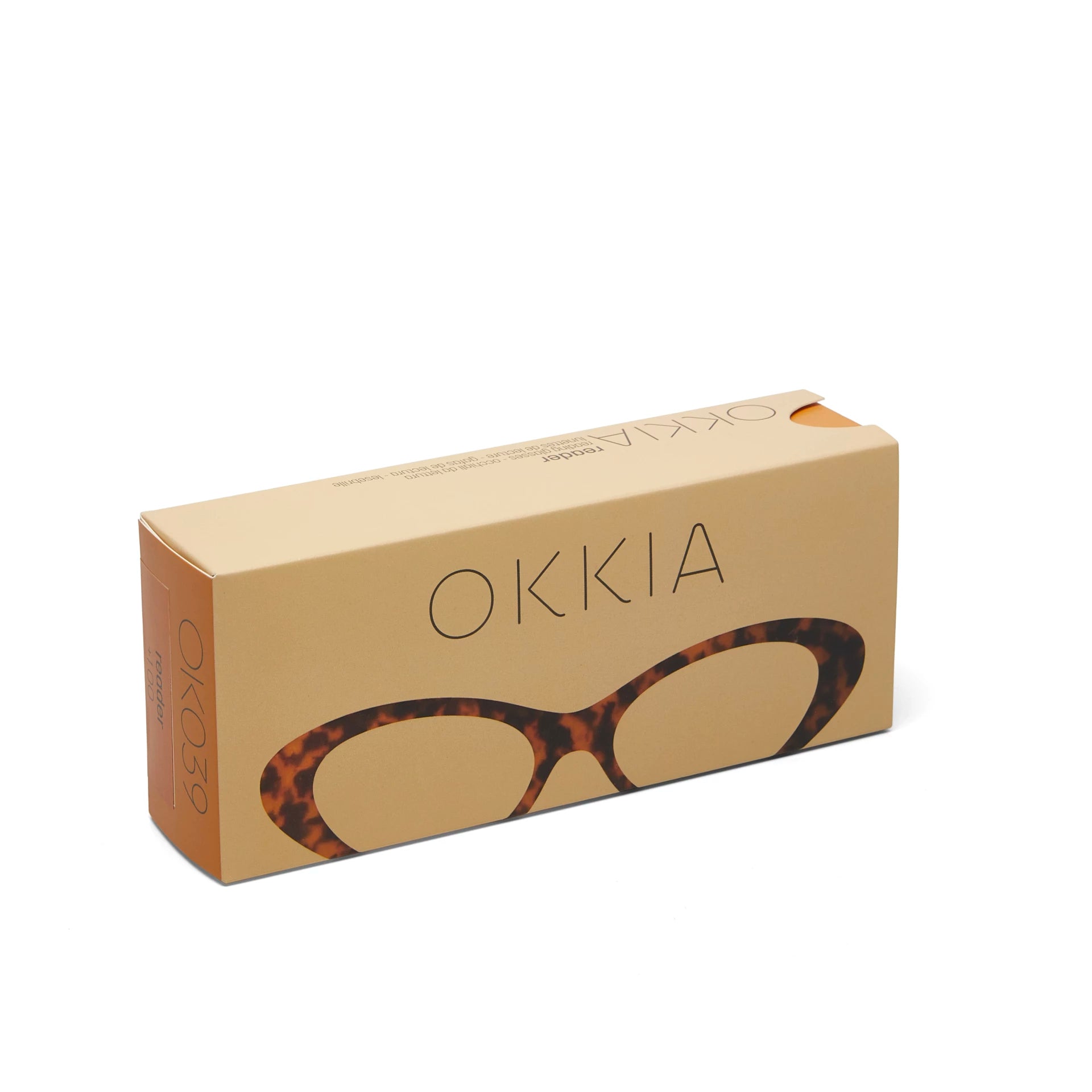 Fabulous Gifts Okkia Reading Glasses Lina Small Cat Eye Classic Havana 1.50 by Weirs of Baggot Street