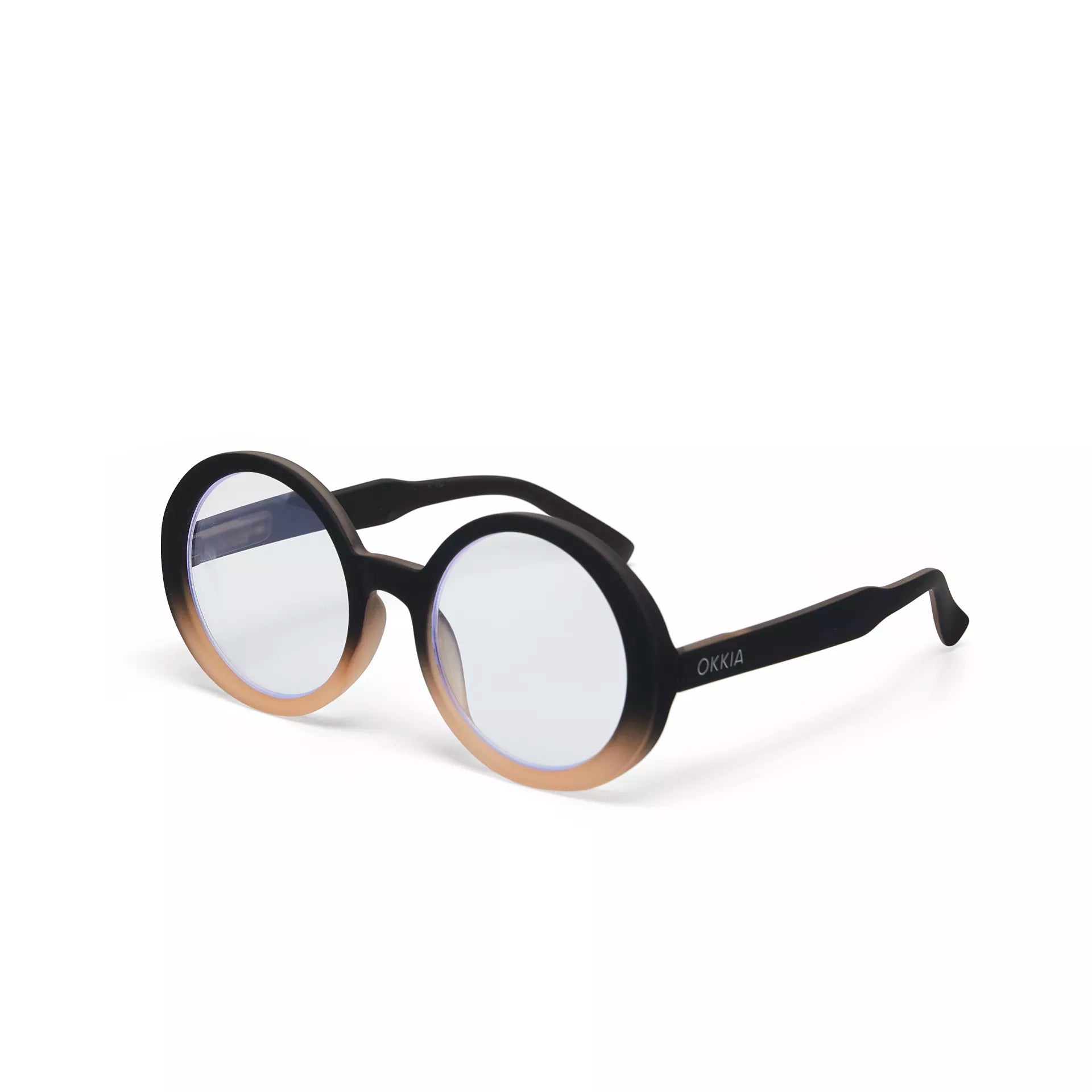 Fabulous Gifts Okkia Reading Glasses Tondo Black Rose 2.50 by Weirs of Baggot Street