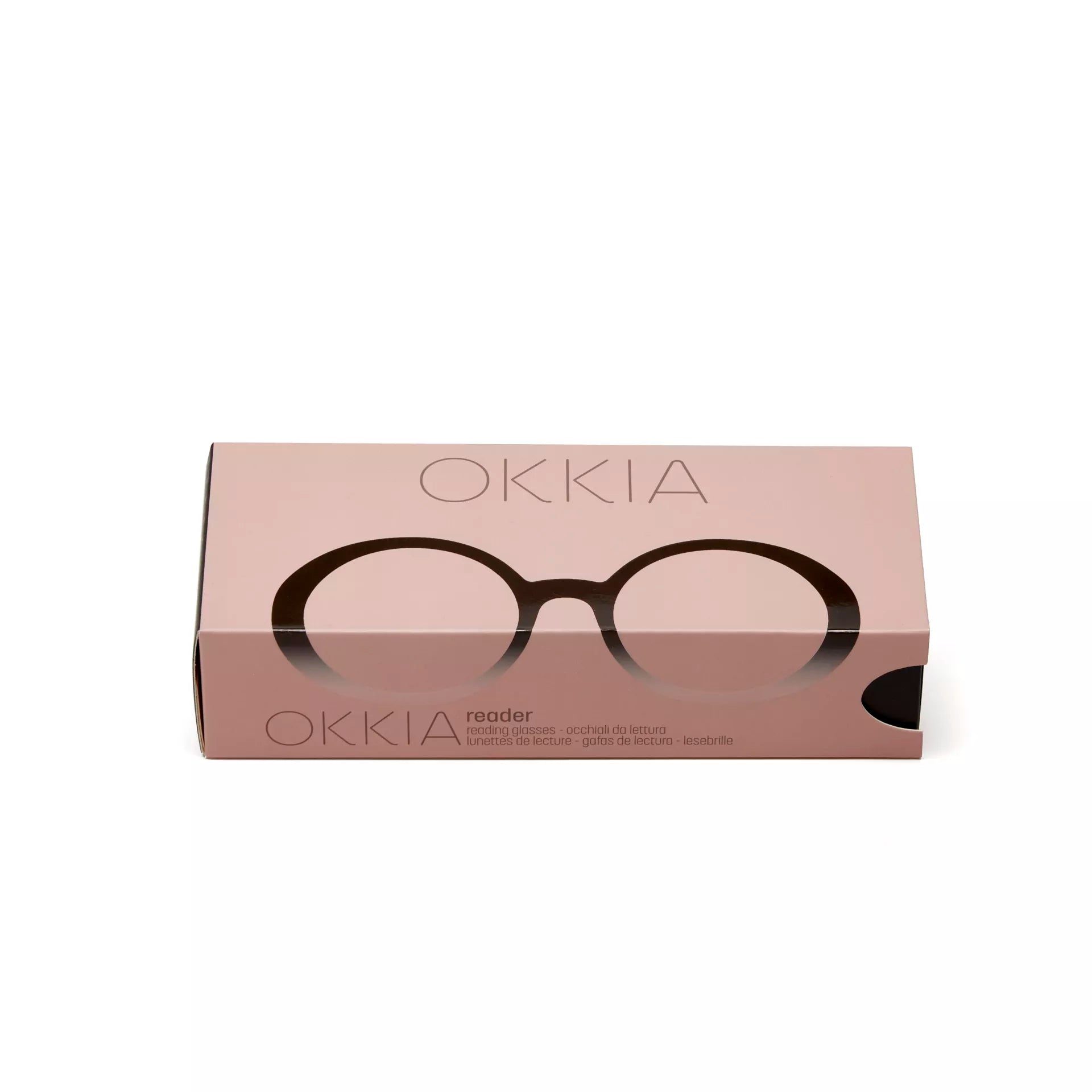 Fabulous Gifts Okkia Reading Glasses Tondo Black Rose 3.00 by Weirs of Baggot Street