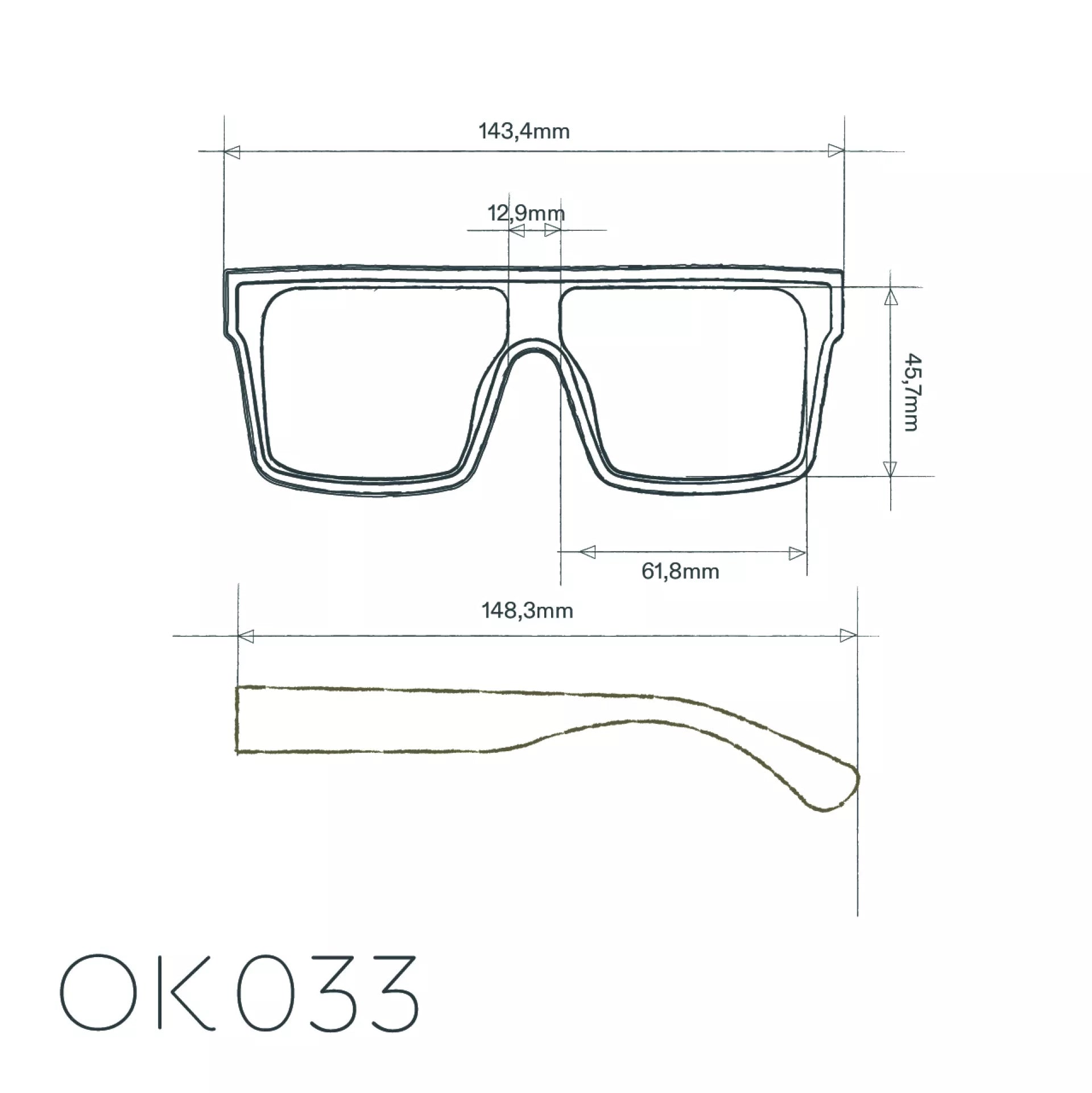 Fabulous Gifts Okkia Sunglasses Tokyo Black by Weirs of Baggot Street