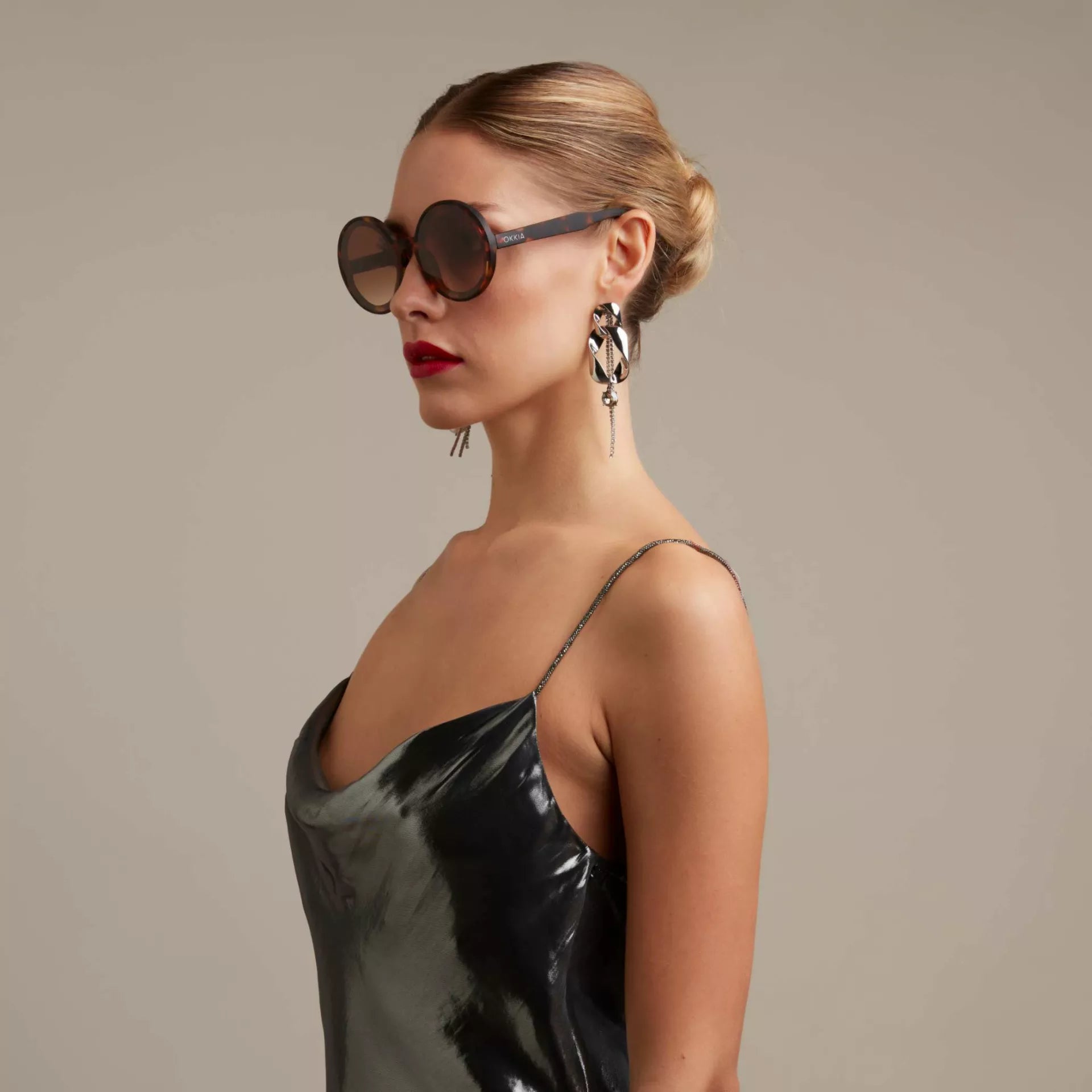 Fabulous Gifts Okkia Sunglasses Tondo Havana Brown by Weirs of Baggot Street