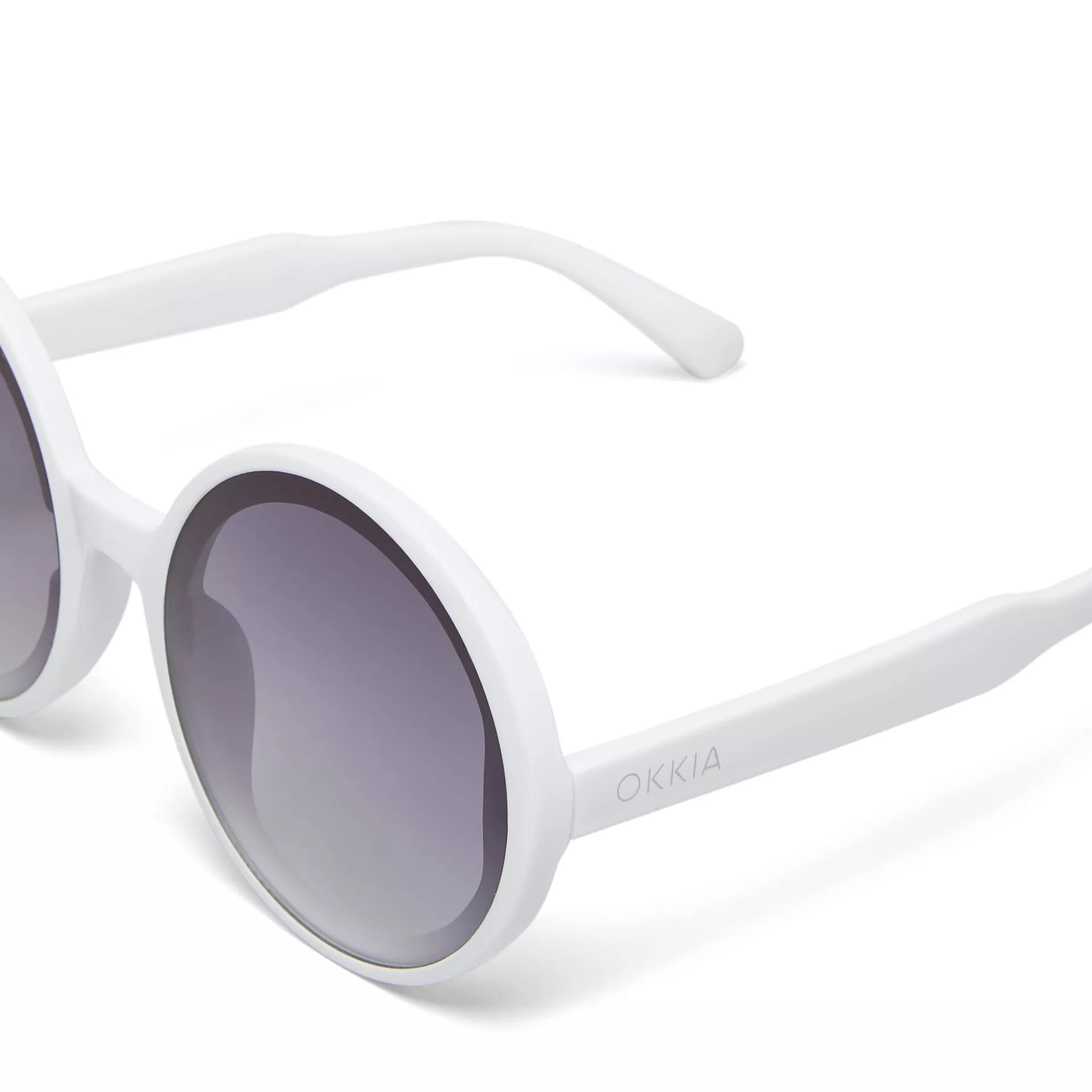 Fabulous Gifts Okkia Sunglasses Tondo Optical White by Weirs of Baggot Street