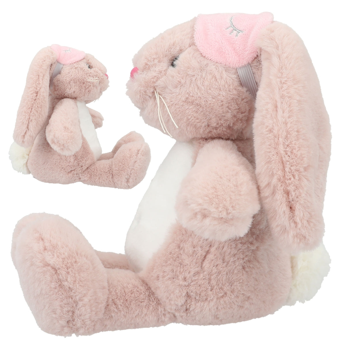 Fabulous Gifts Princess Mimi Plush Bunny Nelly Pink With Sleeping Mask 21cm by Weirs of Baggot Street