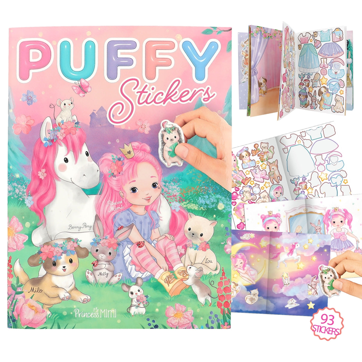 Fabulous Gifts Princess Mimi Puffy Sticker Book by Weirs of Baggot Street