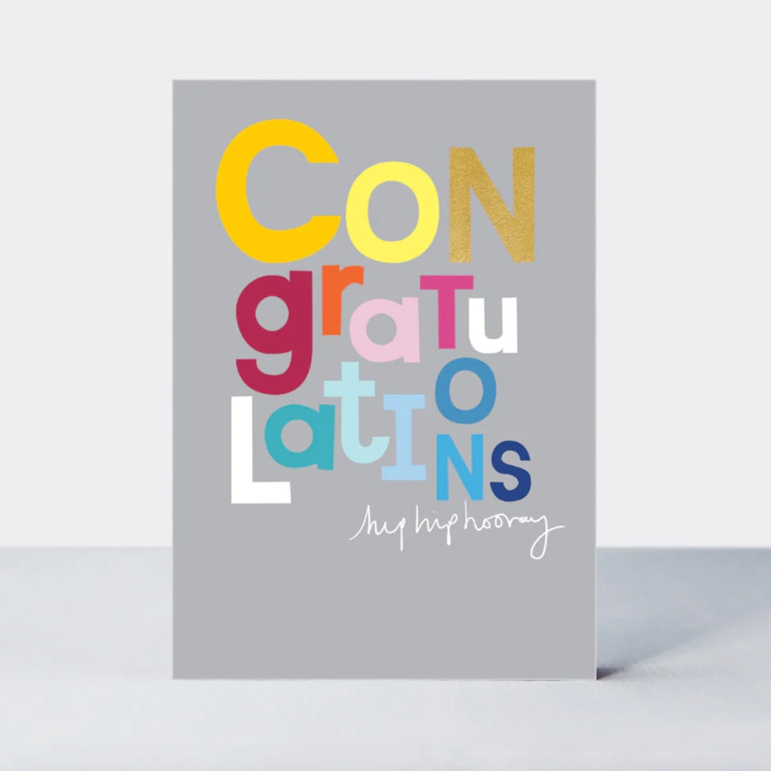 Fabulous Gifts Rachel Ellen Congratulations Card by Weirs of Baggot Street