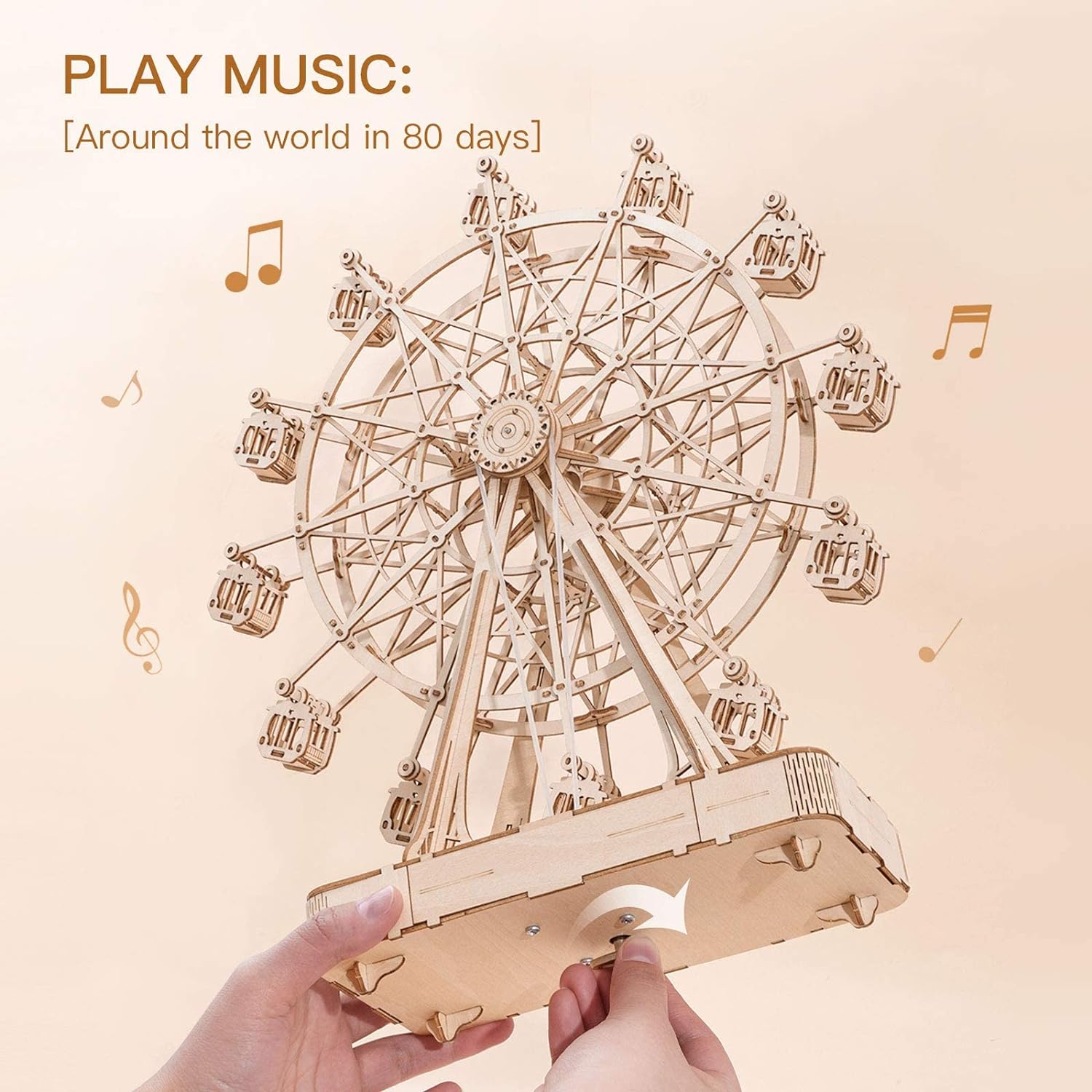 Fabulous Gifts Robotime Ferris Wheel Music Box by Weirs of Baggot Street