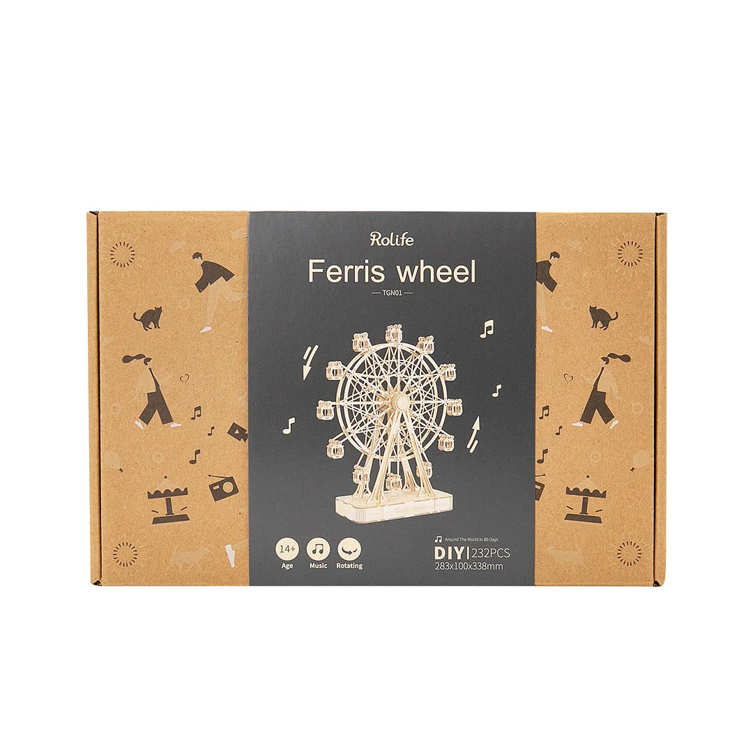 Fabulous Gifts Robotime Ferris Wheel Music Box by Weirs of Baggot Street