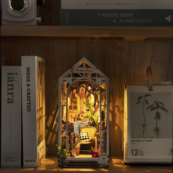 Fabulous Gifts Robotime Garden Home Book Nook by Weirs of Baggot Street