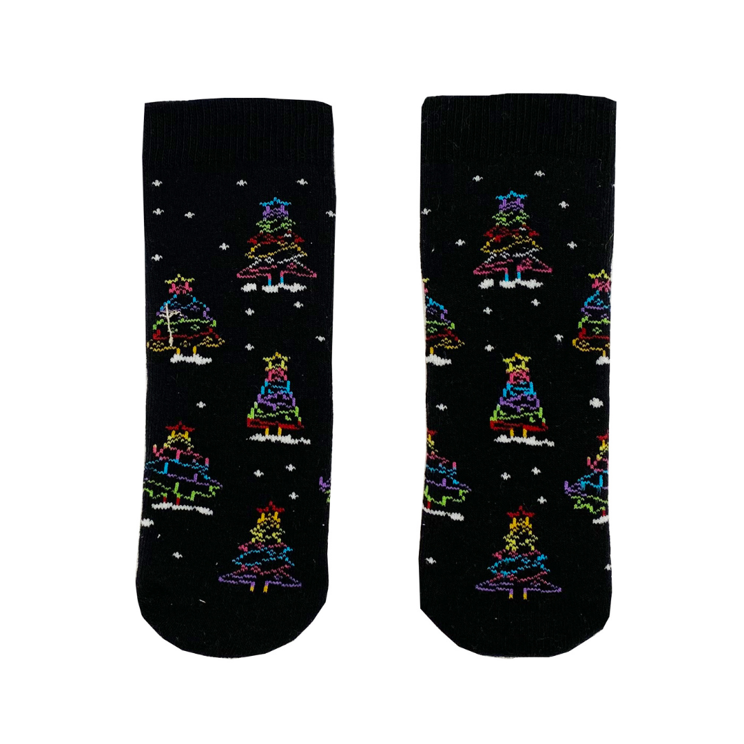 Fabulous Gifts Squelch Tots Socks Christmas Tree Age 1-2 by Weirs of Baggot Street