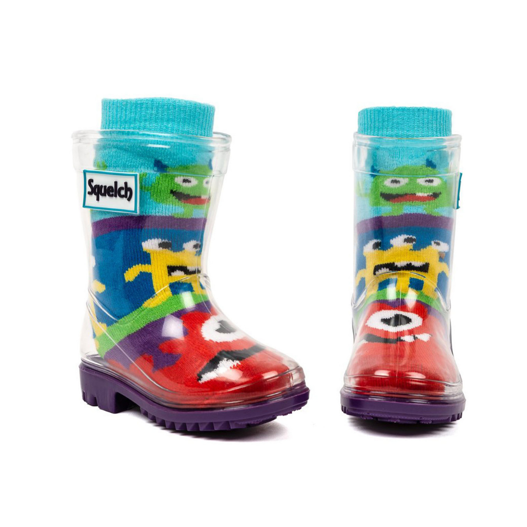 Fabulous Gifts Squelch Tots Socks Little Monsters Age 1-2 by Weirs of Baggot Street