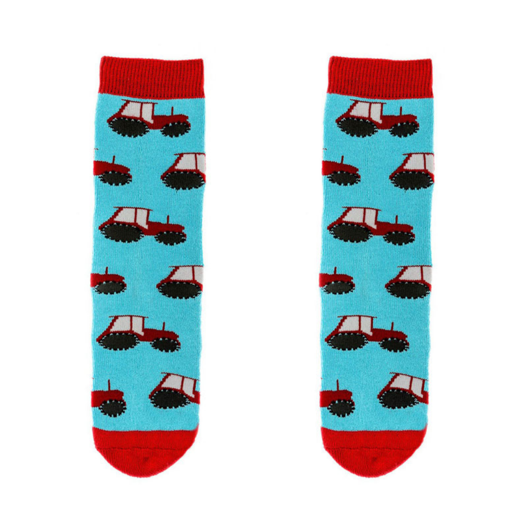 Fabulous Gifts Squelch Tots Socks Tractor Age 1-2 by Weirs of Baggot Street