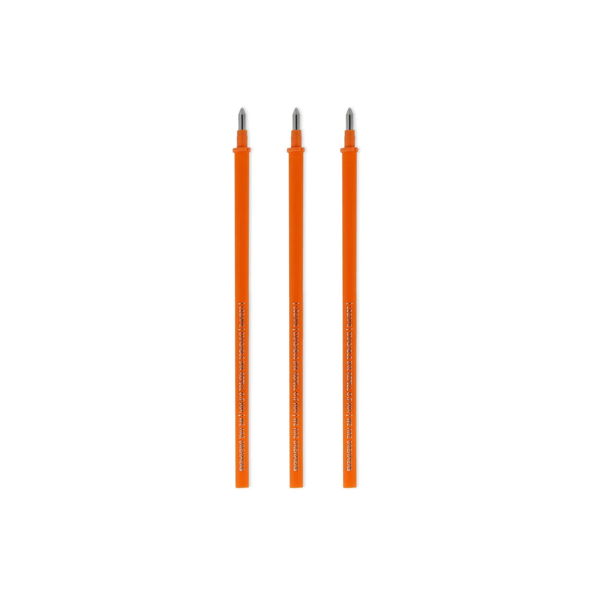 Fabulous Gifts Stationery Legami Refill Erasable Pen - Orange 3Pk by Weirs of Baggot Street