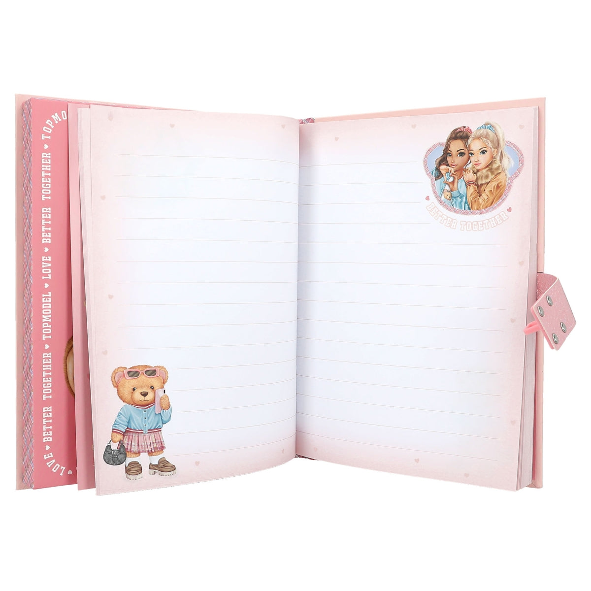 Fabulous Gifts TOPModel Diary With Code And Sound TEAM TEDDY by Weirs of Baggot Street