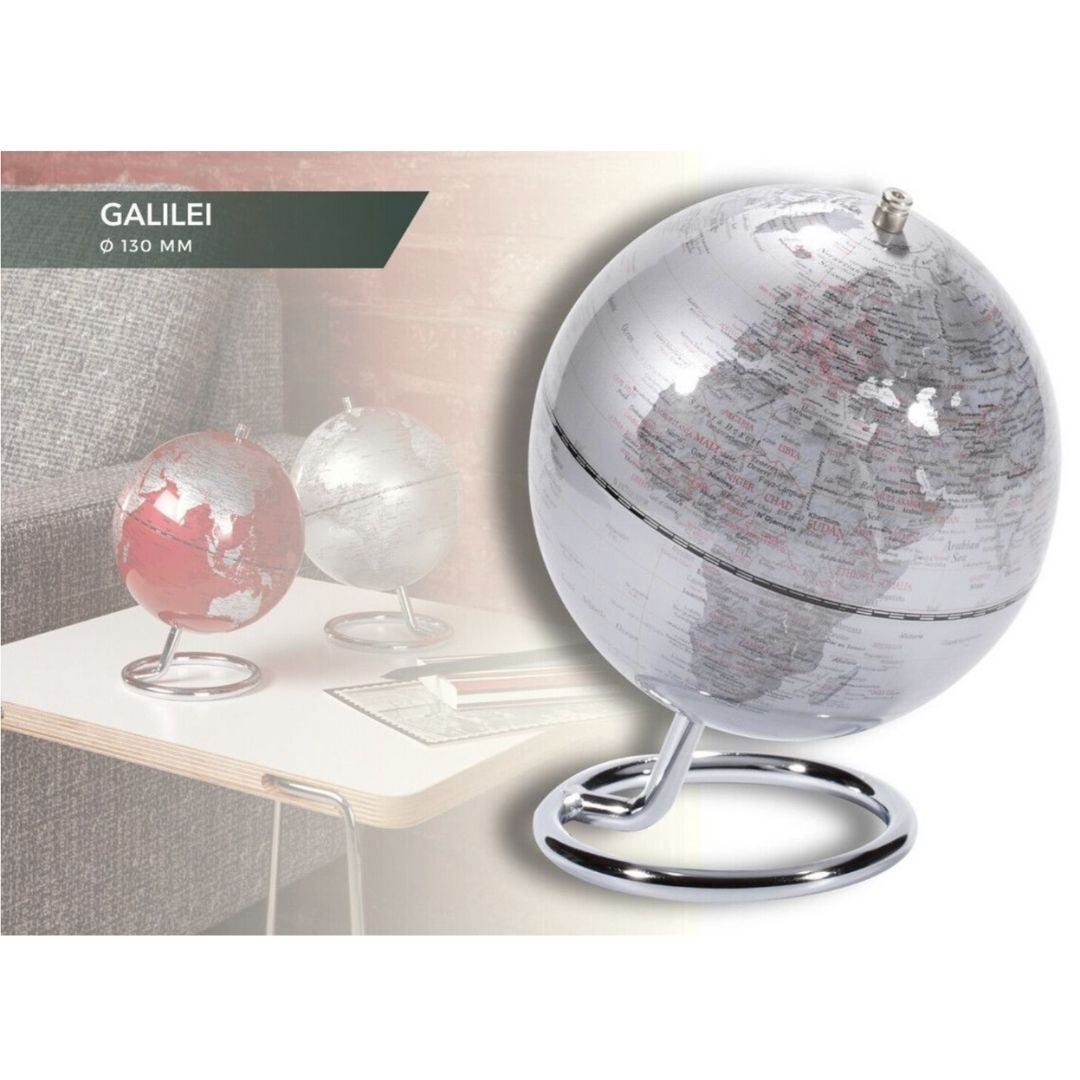 Fabulous Gifts Troika Galileo Globe 5_ Silver_Silver by Weirs of Baggot Street