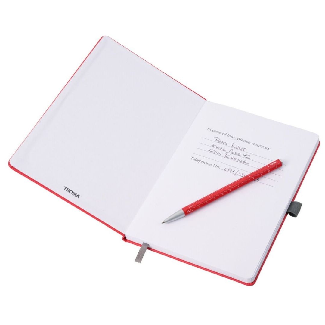 Fabulous Gifts Troika Notepad A5 Construction Pen Red by Weirs of Baggot Street