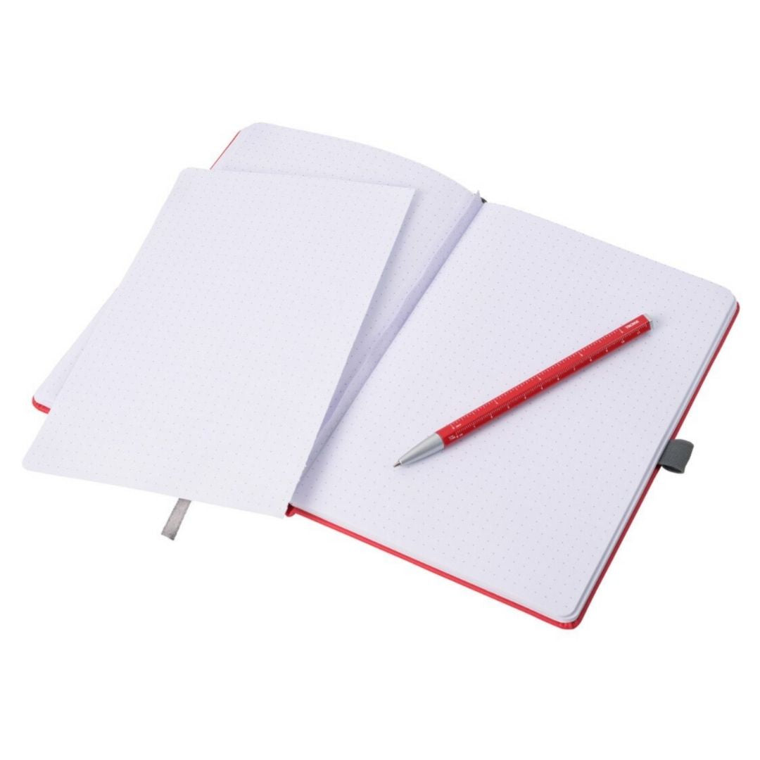 Fabulous Gifts Troika Notepad A5 Construction Pen Red by Weirs of Baggot Street