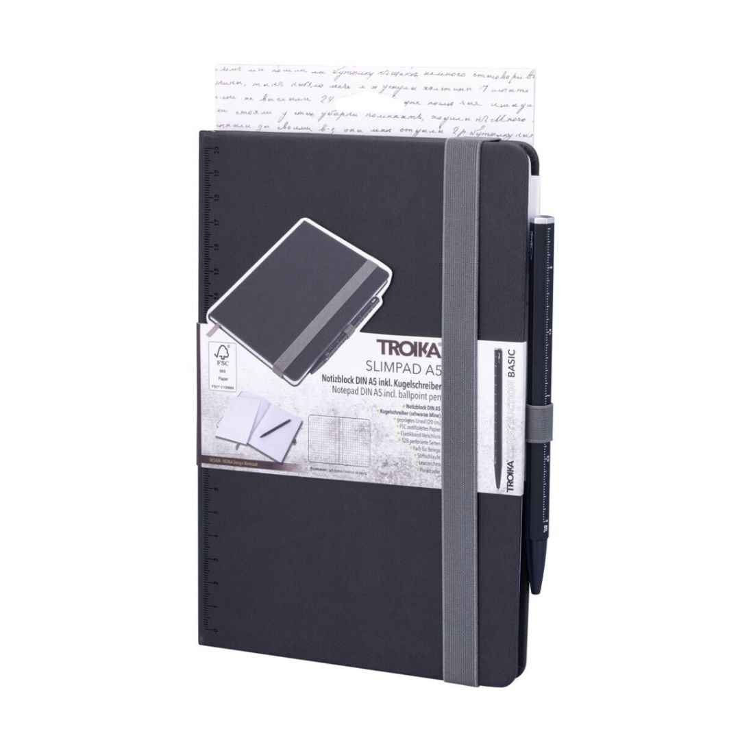 Fabulous Gifts Troika Notepad A5 Construction Pen by Weirs of Baggot Street
