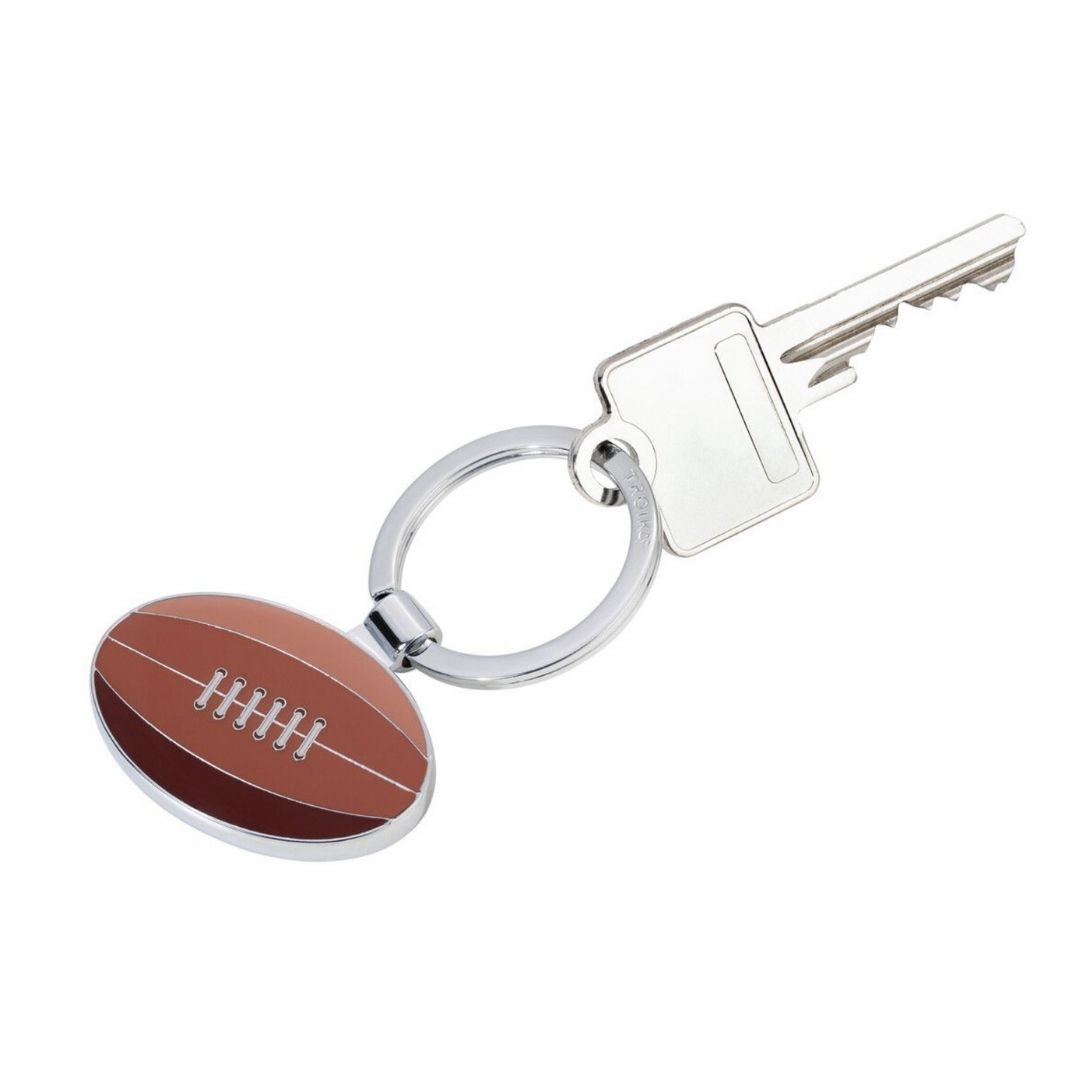 Fabulous Gifts Troika Rugby Ball Keyring by Weirs of Baggot Street