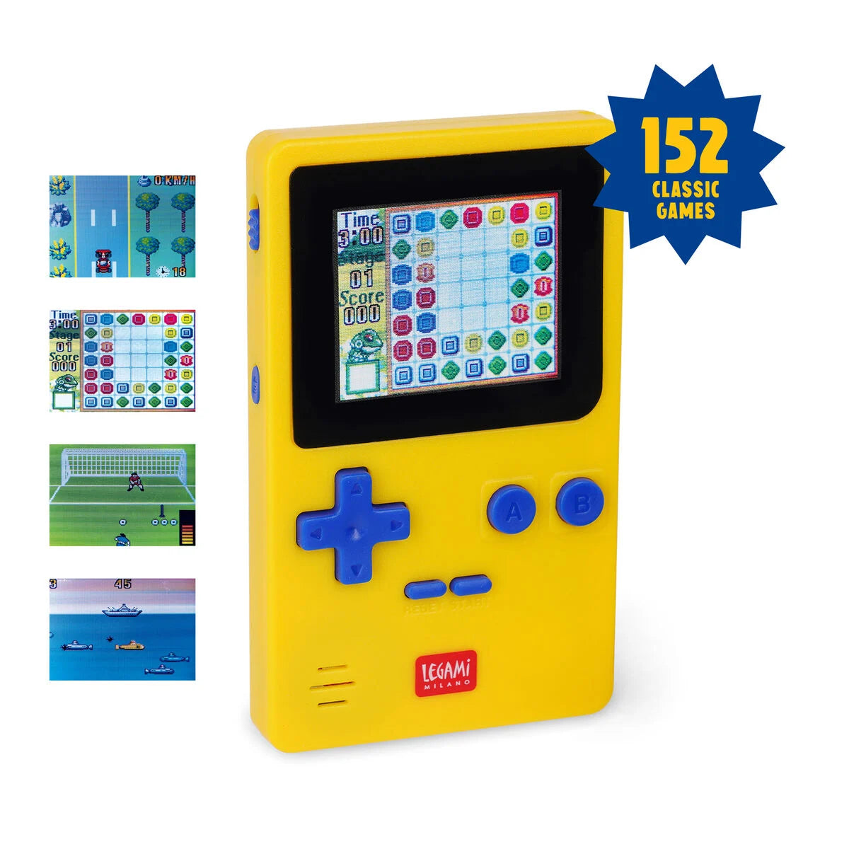 Fabulous Gifts Vintage Games Legami Mini Portable Console Arcade Station by Weirs of Baggot Street