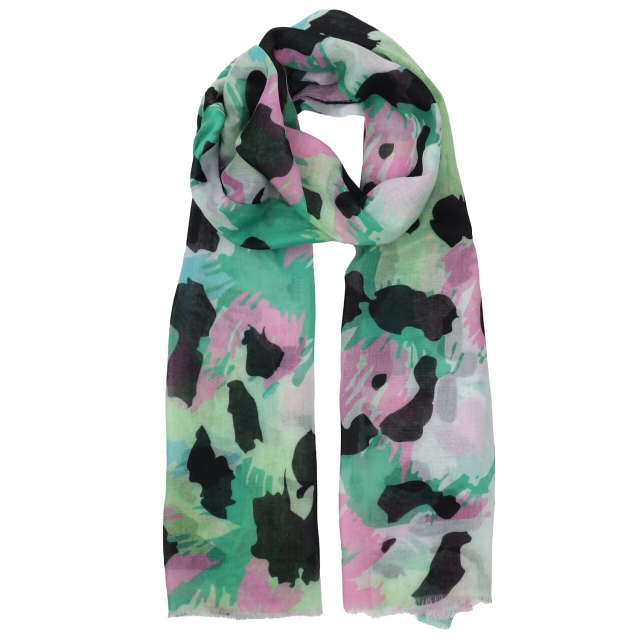 Fabulous Gifts Womens Accessories Scarf Splash Green by Weirs of Baggot Street