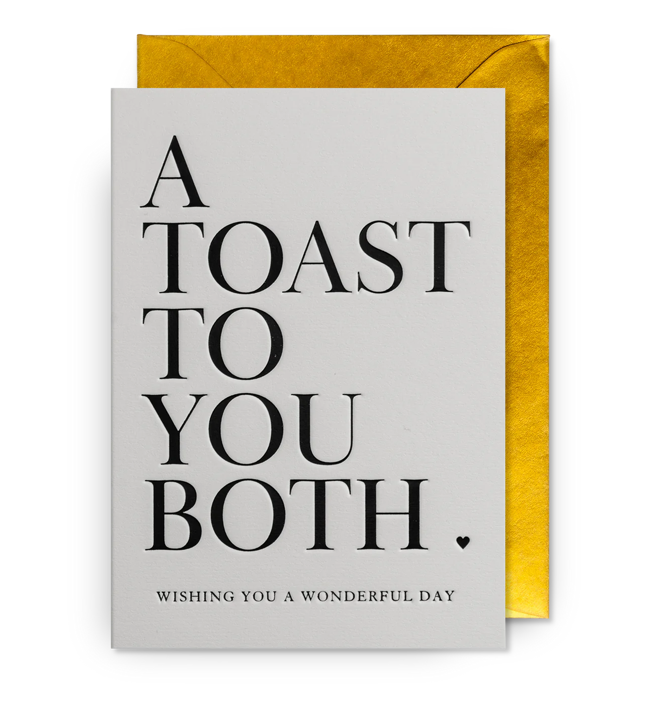 Fabulous Greeting Cards Postco A toast to you both Card by Weirs of Baggot Street