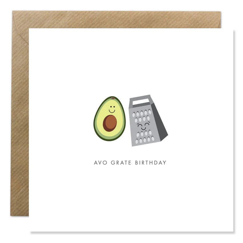 Fabulous Irish Made Greeting Cards Bold Bunny Avo Grate Birthday by Weirs of Baggot Street