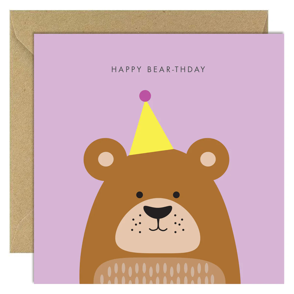 Fabulous Irish Made Greeting Cards Bold Bunny Happy Bear-Thday by Weirs of Baggot Street