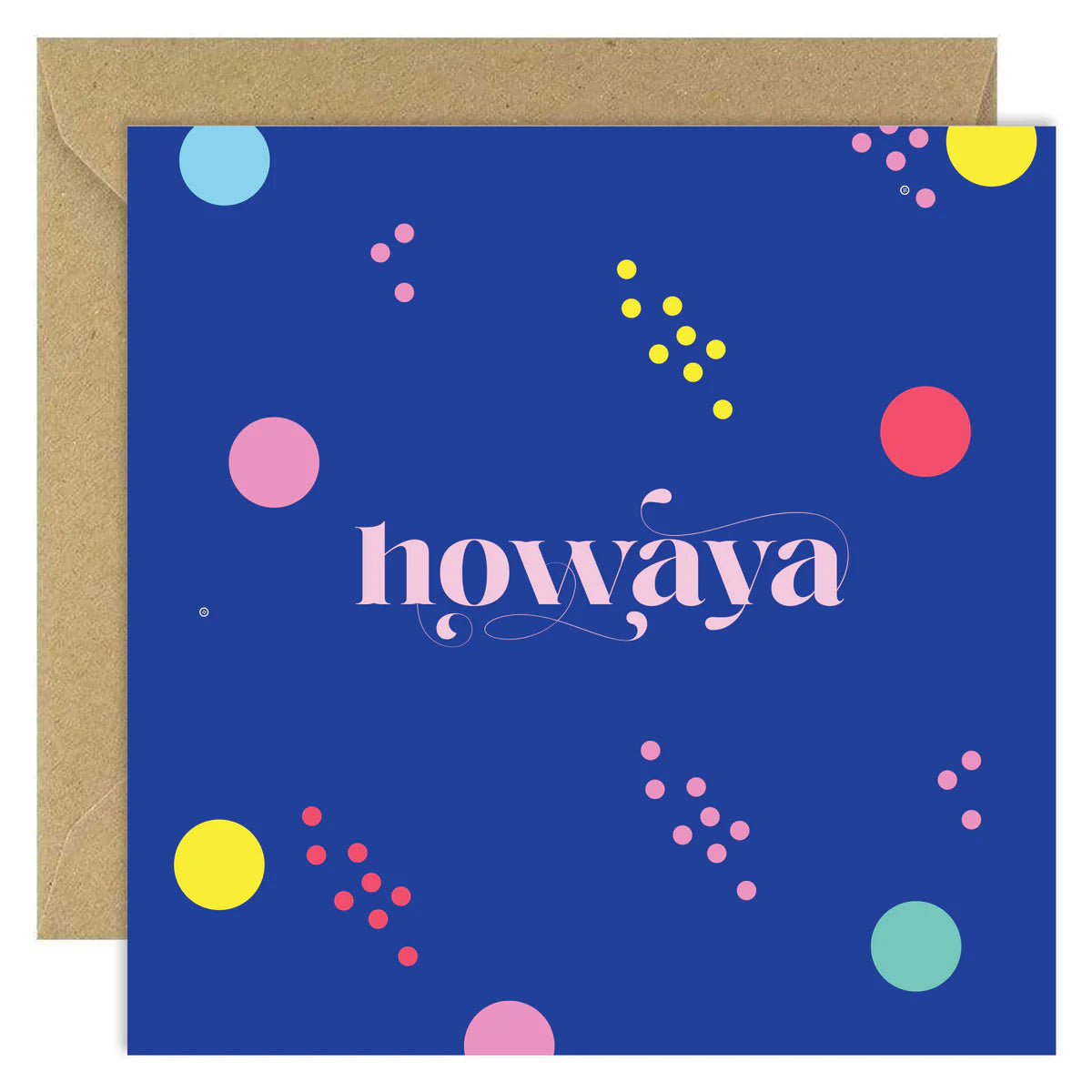 Fabulous Irish Made Greeting Cards Bold Bunny Howaya by Weirs of Baggot Street