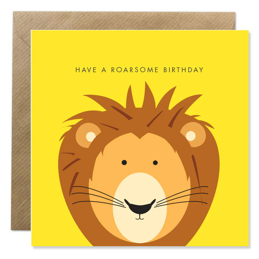 Fabulous Irish Made Greeting Cards Bold Bunny Roarsome Birthday by Weirs of Baggot Street