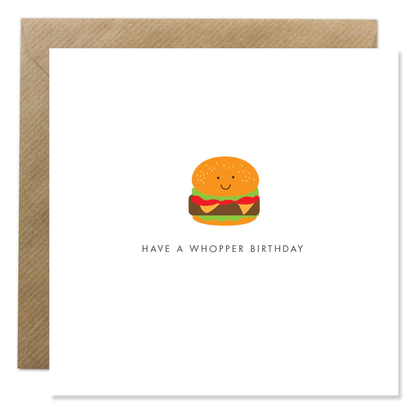 Fabulous Irish Made Greeting Cards Bold Bunny Whopper Birthday by Weirs of Baggot Street