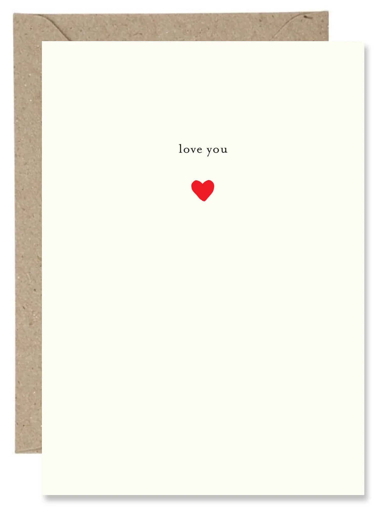 Fabulous Irish Made Greeting Cards The Paper Gull Love You by Weirs of Baggot Street