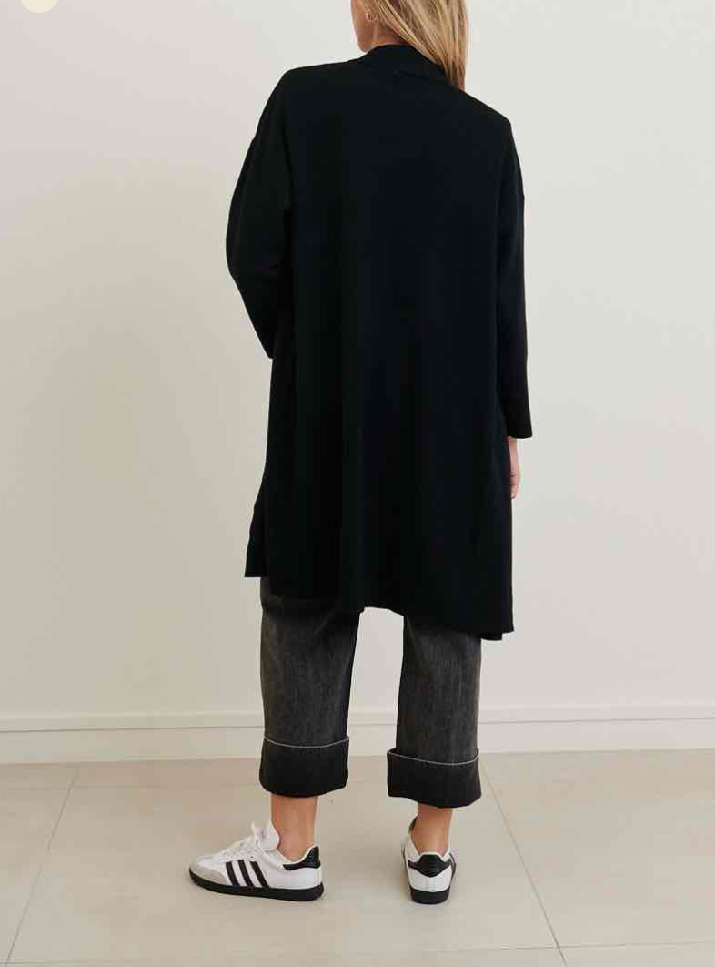 Fabulous Gifts Fashion Heavy Knit Long Cardi Ecru  by Weirs of Baggot Street