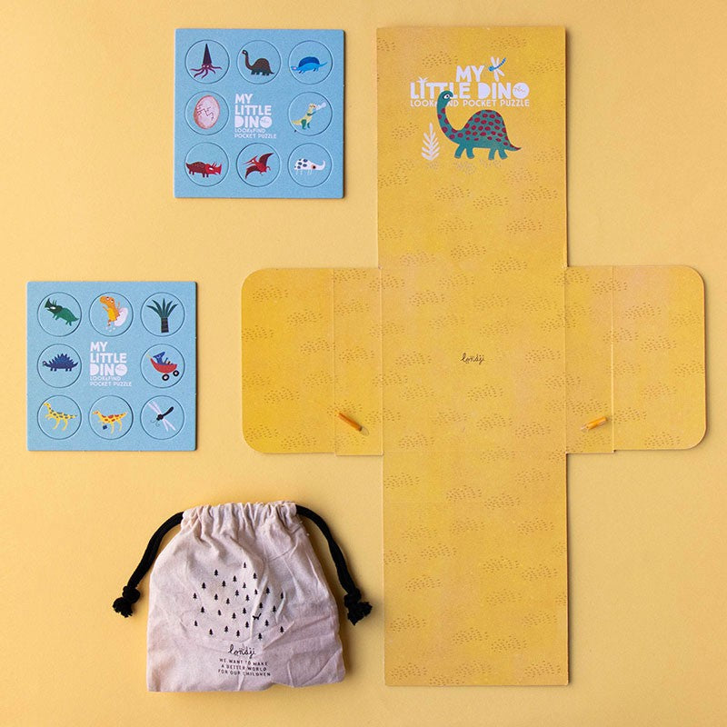 Games Puzzles | Londji Pocket Puzzle My Little Dino by Weirs of Baggot Street