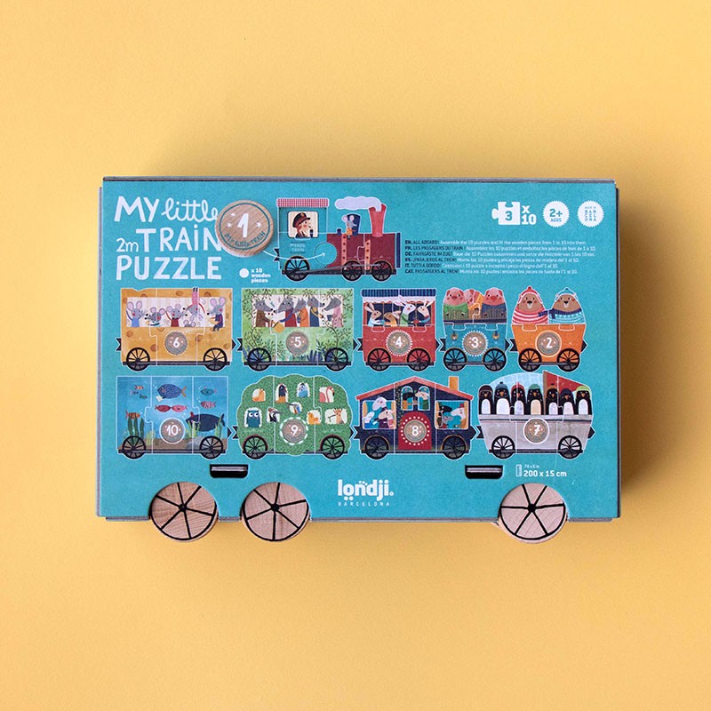 Games Puzzles | Londji Puzzle My little train by Weirs of Baggot Street